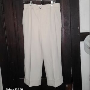 Zara Womens Cropped Trousers